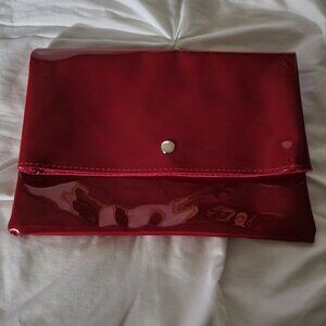 Red Revlon Fierce Makeup Bag NWOT